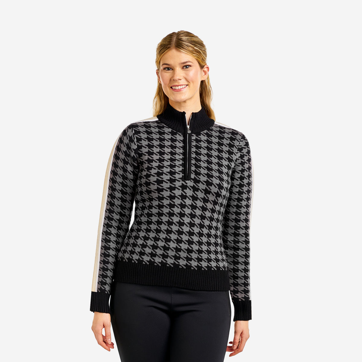 Sonia 1/4 Zip Sweater Black