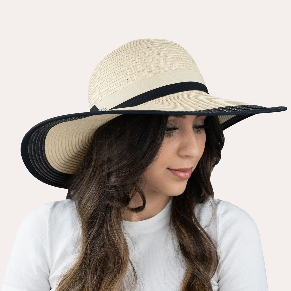 Axelle chapeau de paille moderne sable