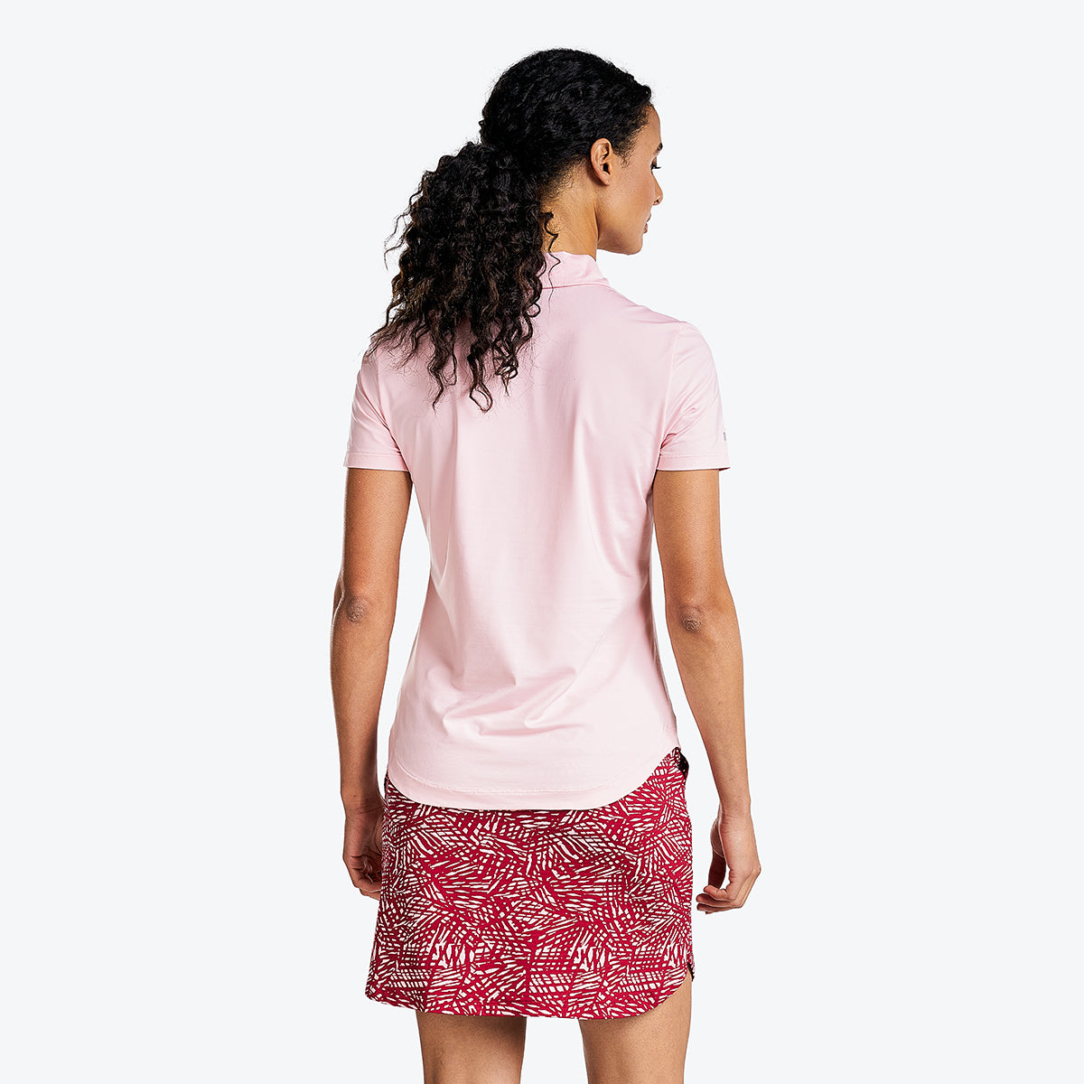 Naila Polo Short Sleeve French Rose