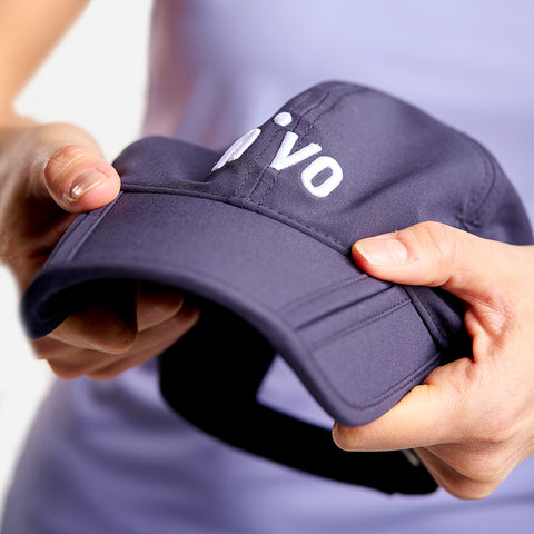 Ivana Folding Cap Black