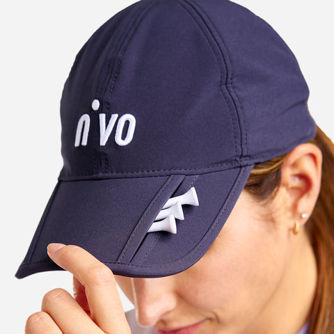 Ivana Folding Cap Navy