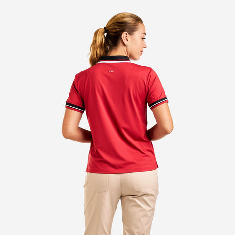 Lorraine Polo Chinese Red
