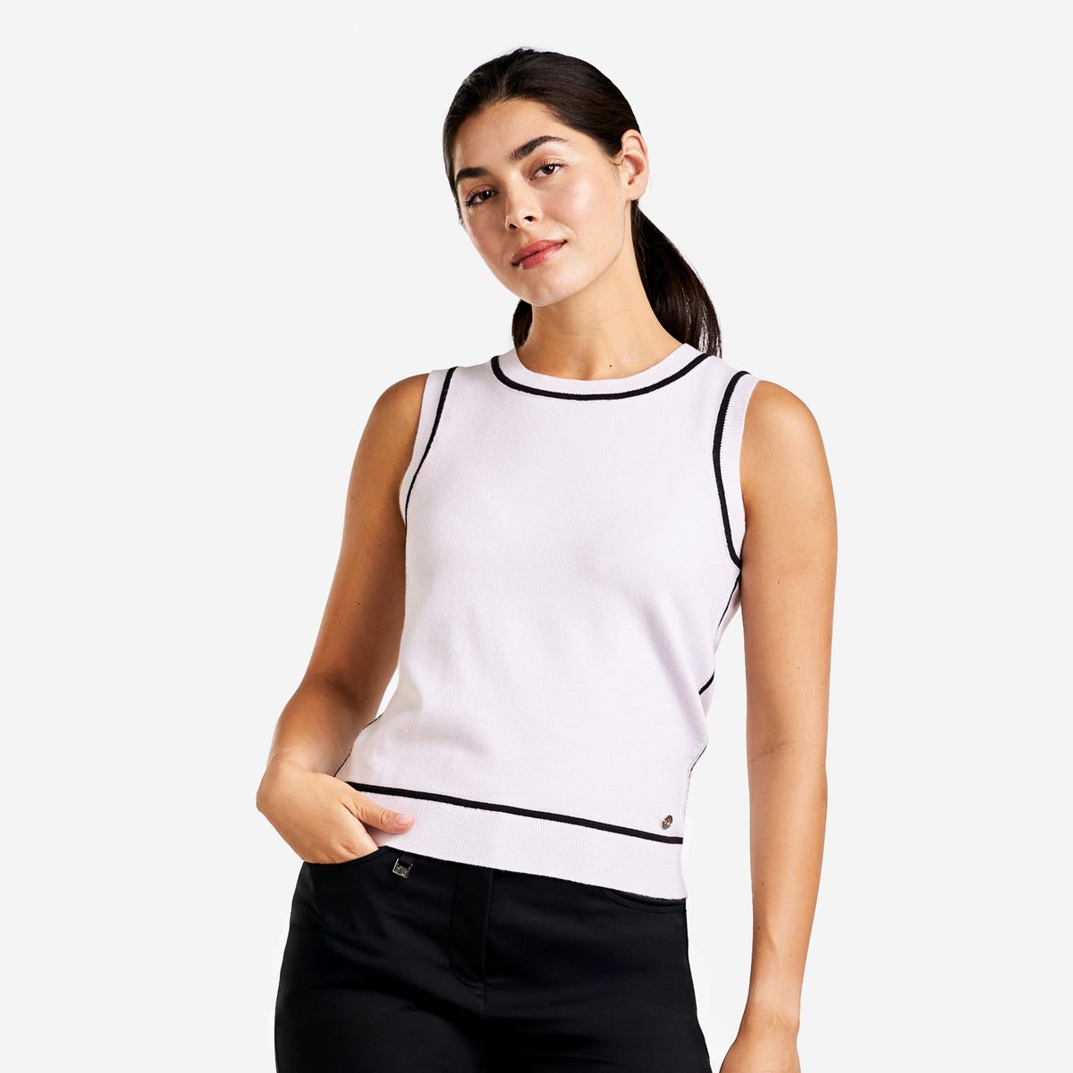 Nicolette Sweater White