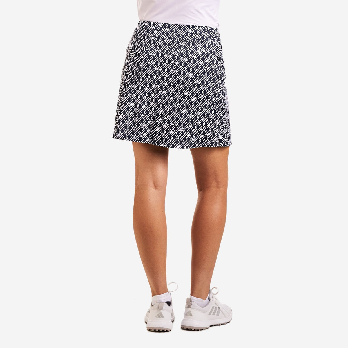 Liora Jupe-short Bleu Marine Blanc