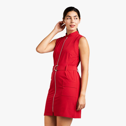 Mackenzie Dress Chinese Red
