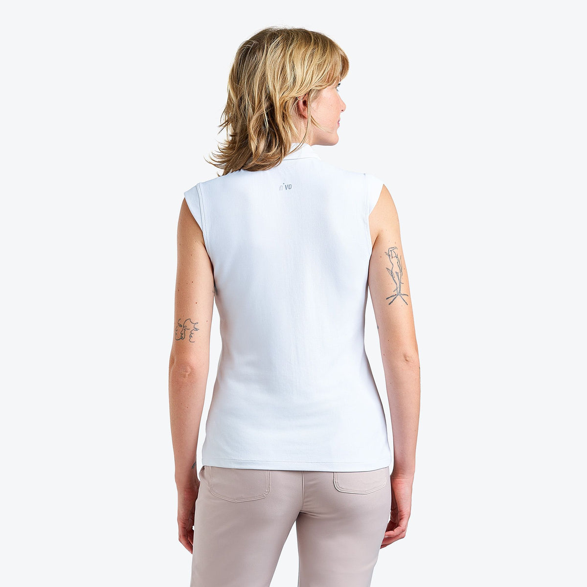 Nikki II Polo White
