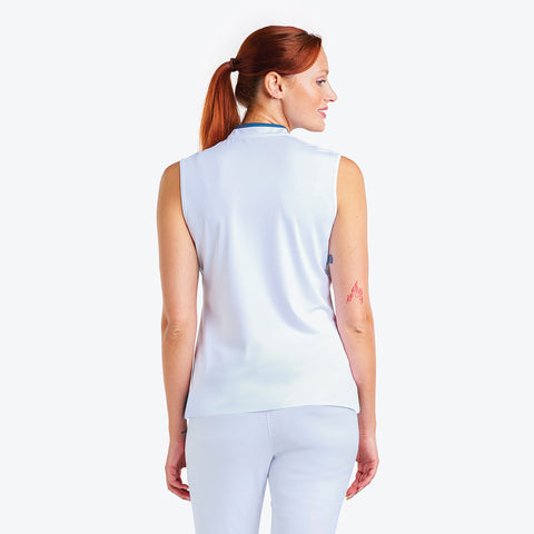 Sibyl Haut À Col Légion bleu-blanche
