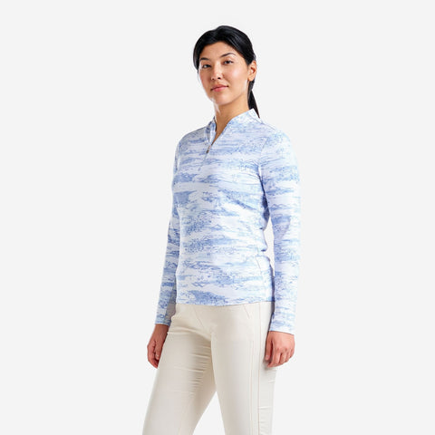Lolita Haut À Col Montant Bleu doux