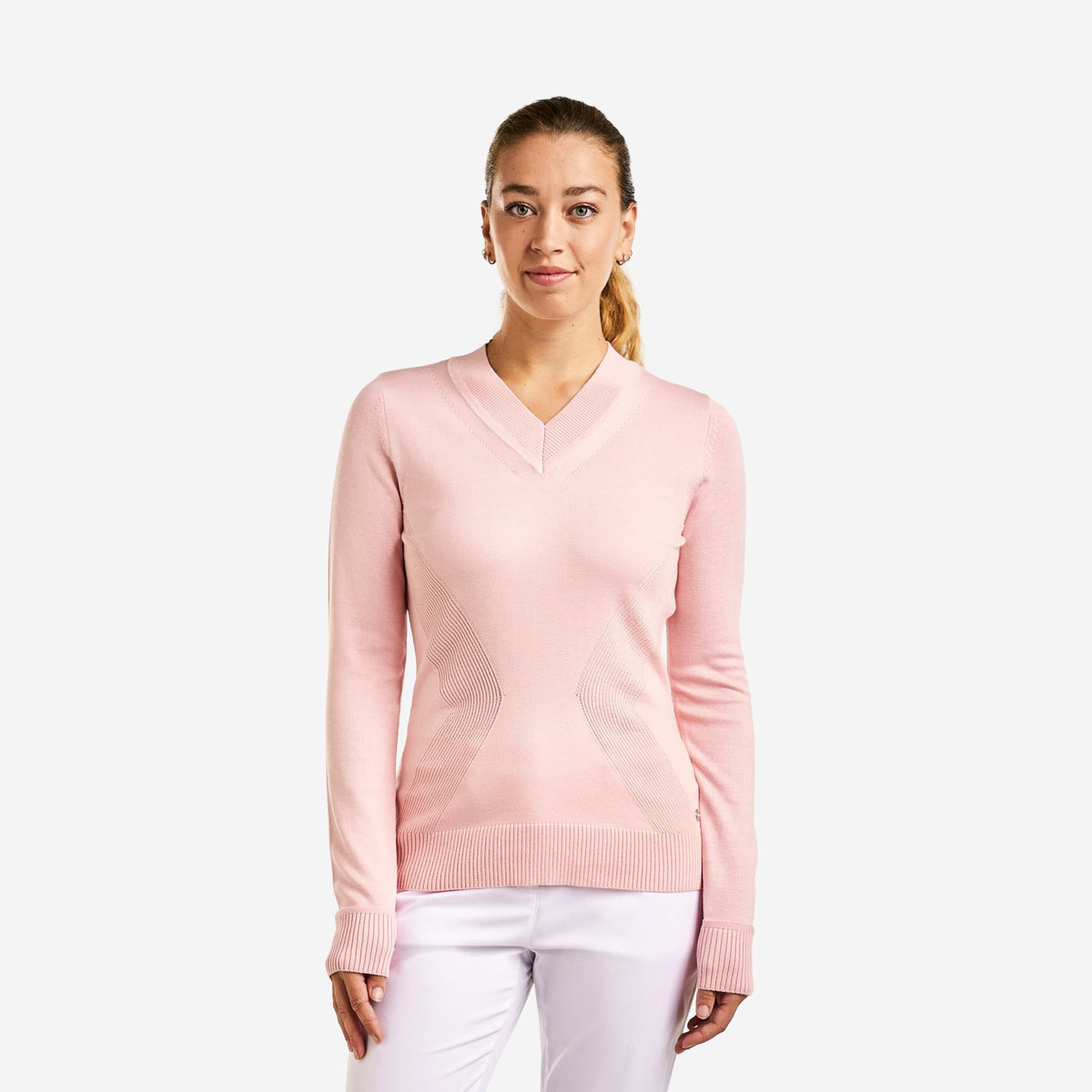 Nicole Sweater Crystal Rose