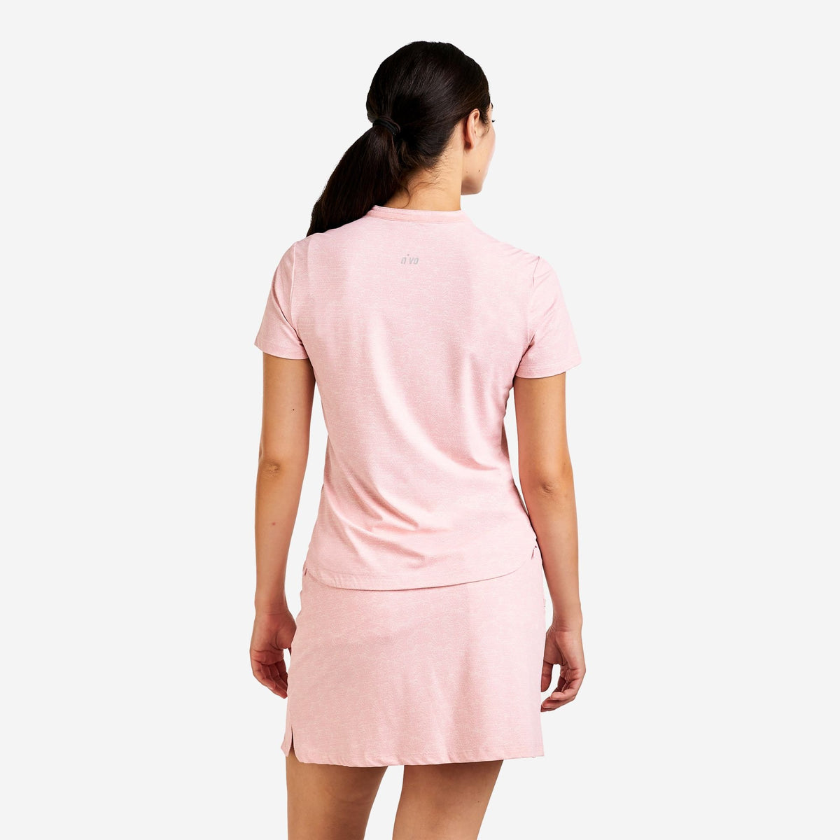 Lynda Haut à col montant Crystal Rose