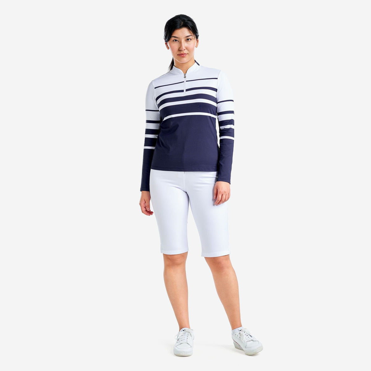 Lolita Mock White Navy