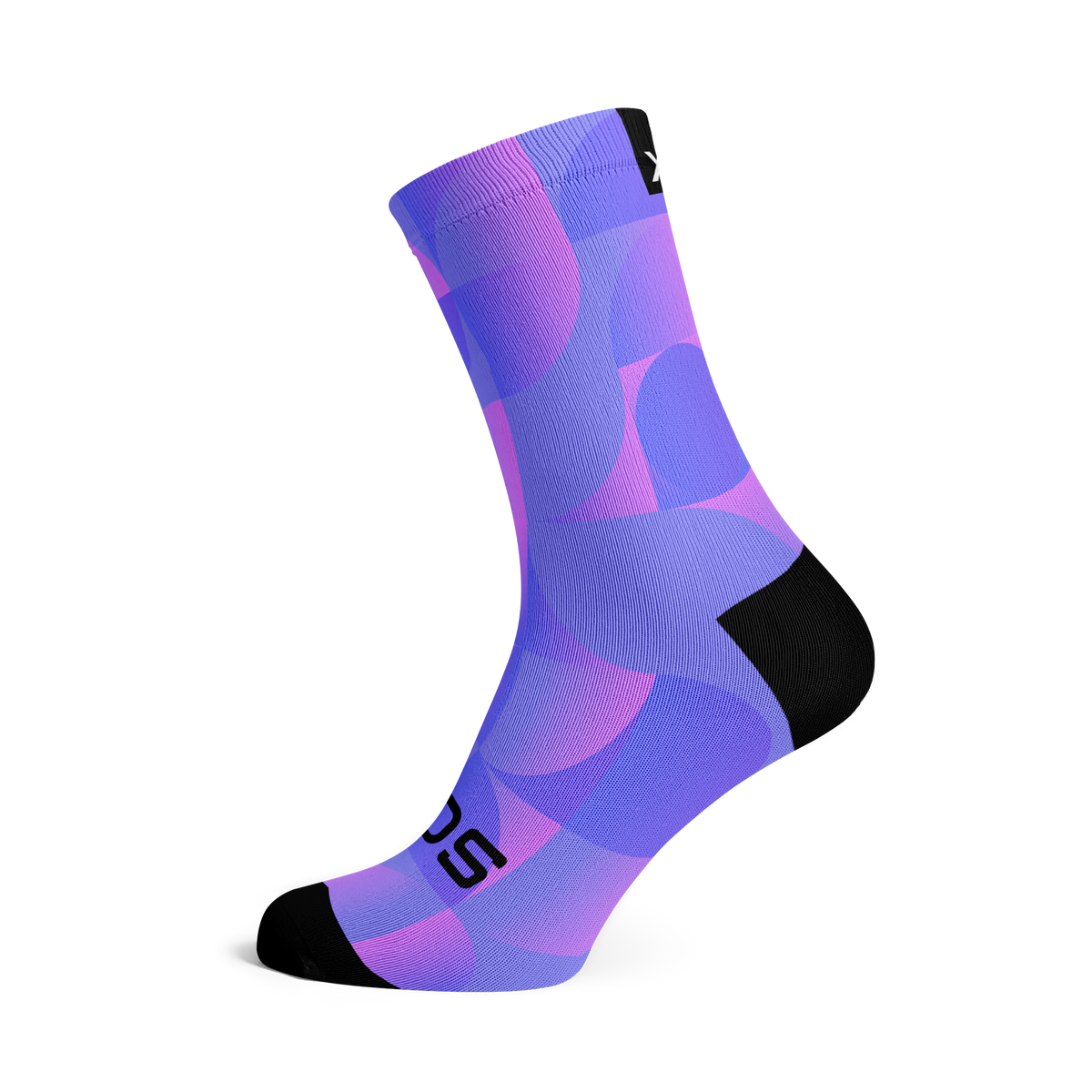 Solid Purple Socks
