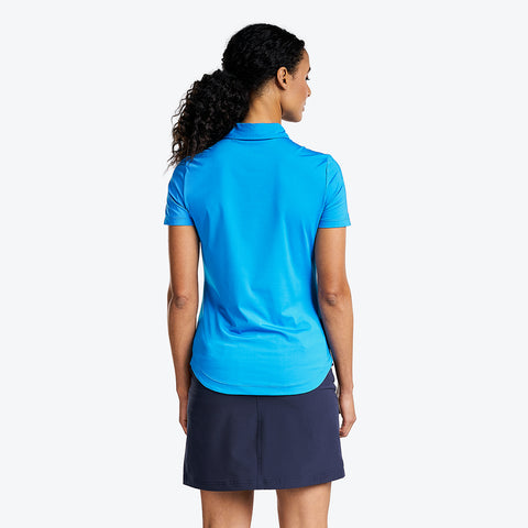 Naila Polo Ã  Manches Courtes Bleu Français