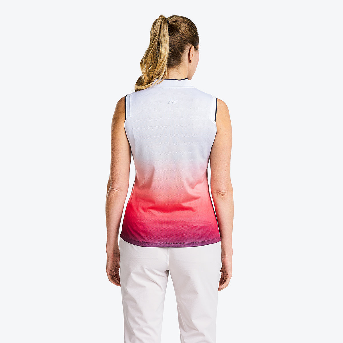 Summer Sleeveless Mock Geranium